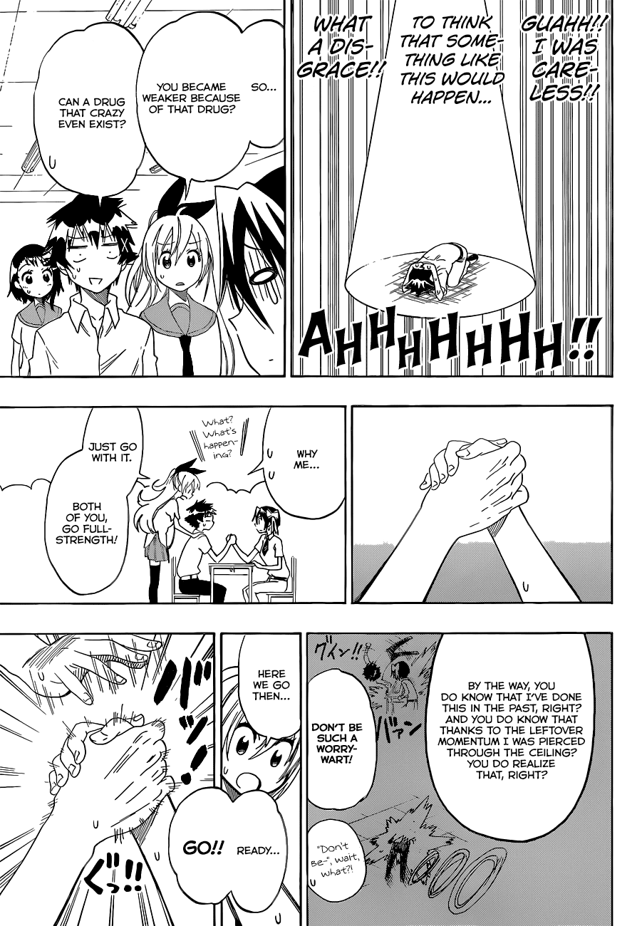 Nisekoi Chapter 99 page 8 - Chapter 99: Feeble