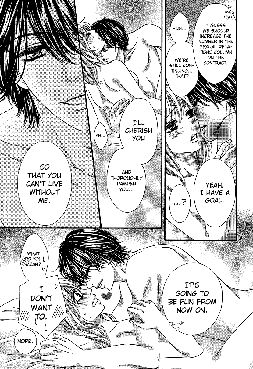Nisekon Danna Koyou Keikaku Chapter 3 page 33 - Chapter 3 [End] - 3rd Bell - Does Love Exist in a Contract Marriage?
