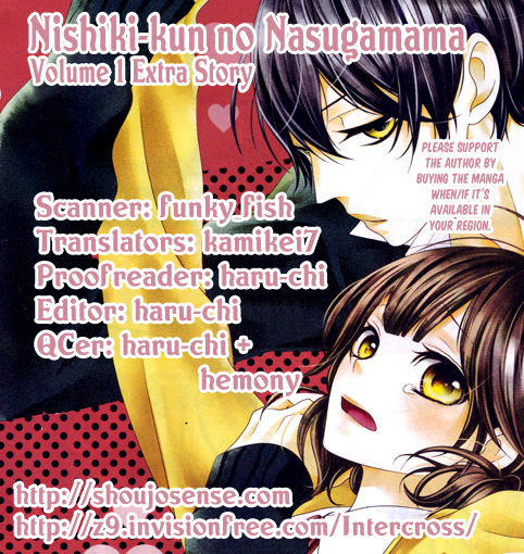 Nishiki-kun no Nasugamama Chapter 5.1 page 1 - Chapter 5.1 : End