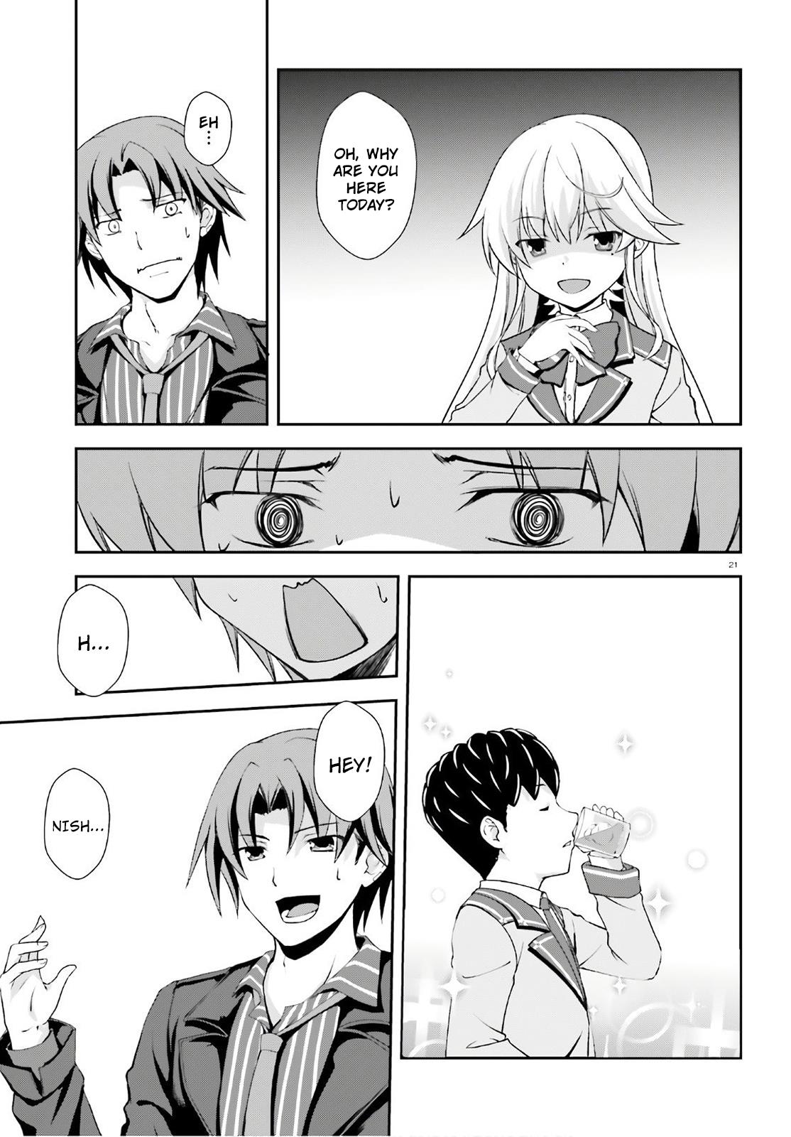 Nishino – The Boy At The Bottom Of The School Caste And Also At The Top Of The Underground Chapter 14.5 page 21 - Chapter 14.5: File.ex