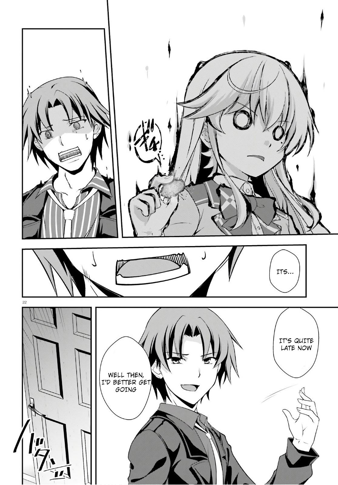 Nishino – The Boy At The Bottom Of The School Caste And Also At The Top Of The Underground Chapter 14.5 page 22 - Chapter 14.5: File.ex