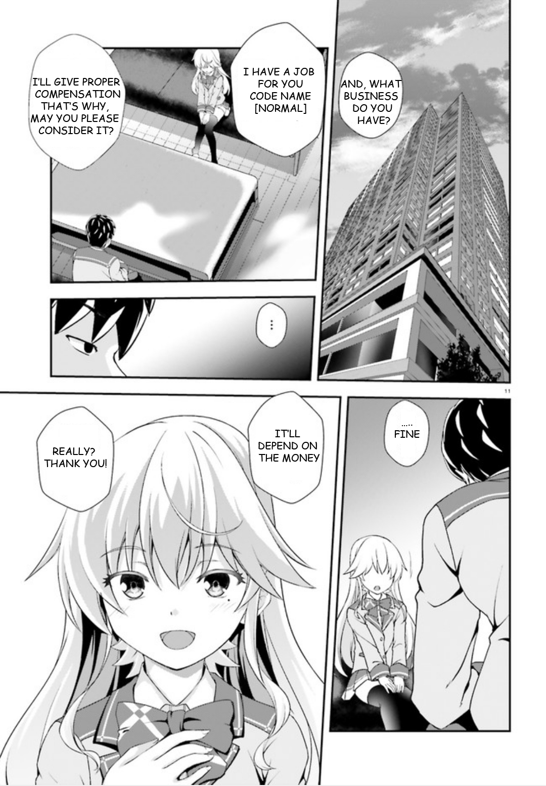 Nishino – The Boy At The Bottom Of The School Caste And Also At The Top Of The Underground Chapter 2 page 11 - Chapter 2: File.002 Nishino and Rose