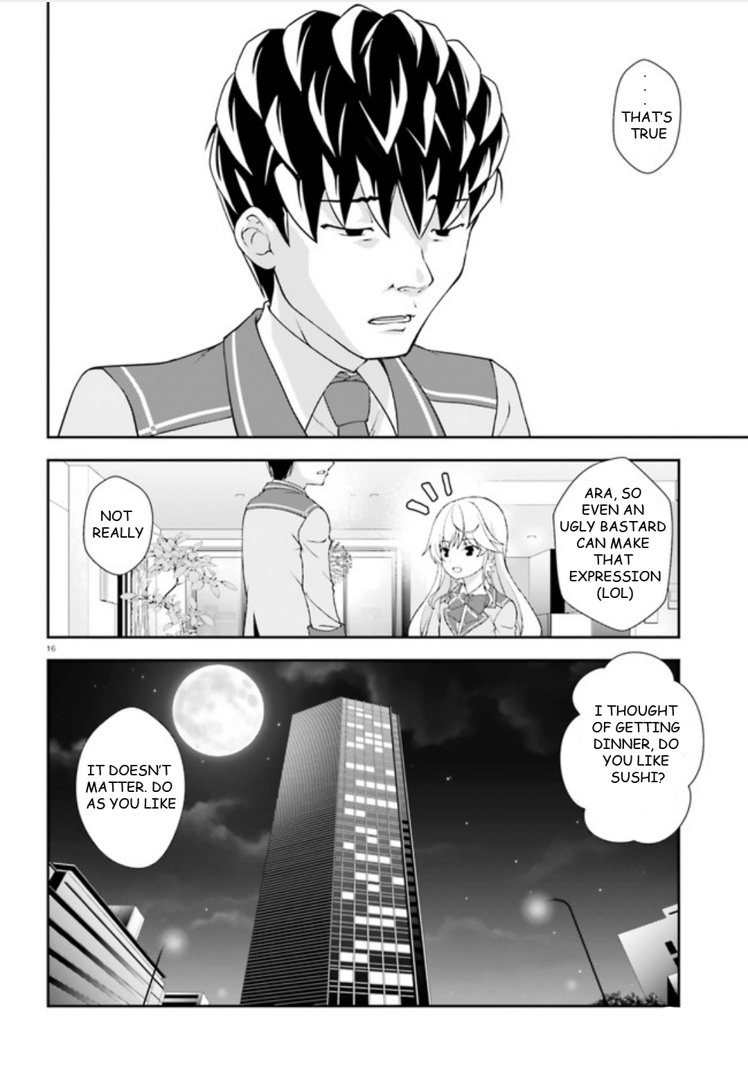 Nishino – The Boy At The Bottom Of The School Caste And Also At The Top Of The Underground Chapter 2 page 16 - Chapter 2: File.002 Nishino and Rose