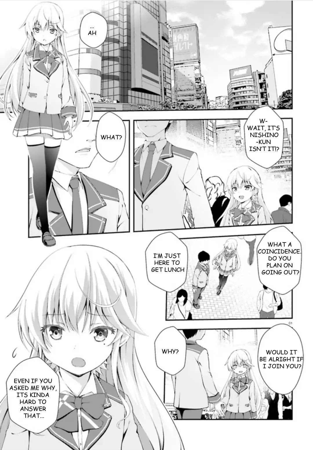 Nishino – The Boy At The Bottom Of The School Caste And Also At The Top Of The Underground Chapter 3 page 1 - Chapter 3: File.003 The Normal and The Handsome