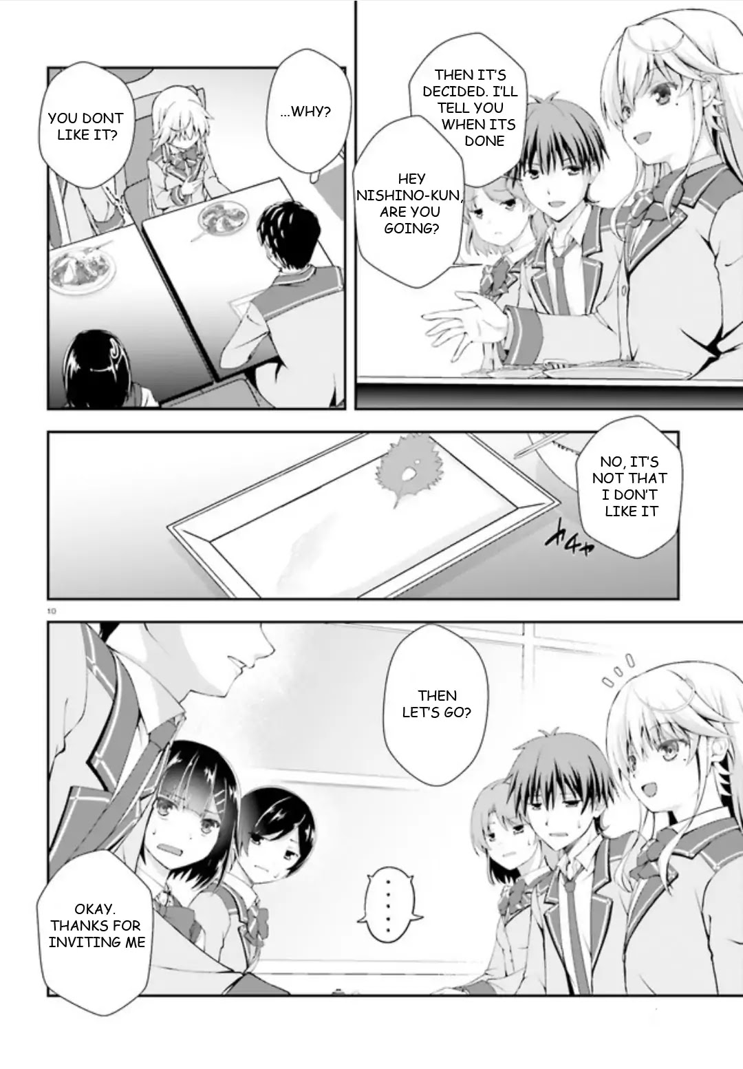 Nishino – The Boy At The Bottom Of The School Caste And Also At The Top Of The Underground Chapter 3 page 10 - Chapter 3: File.003 The Normal and The Handsome