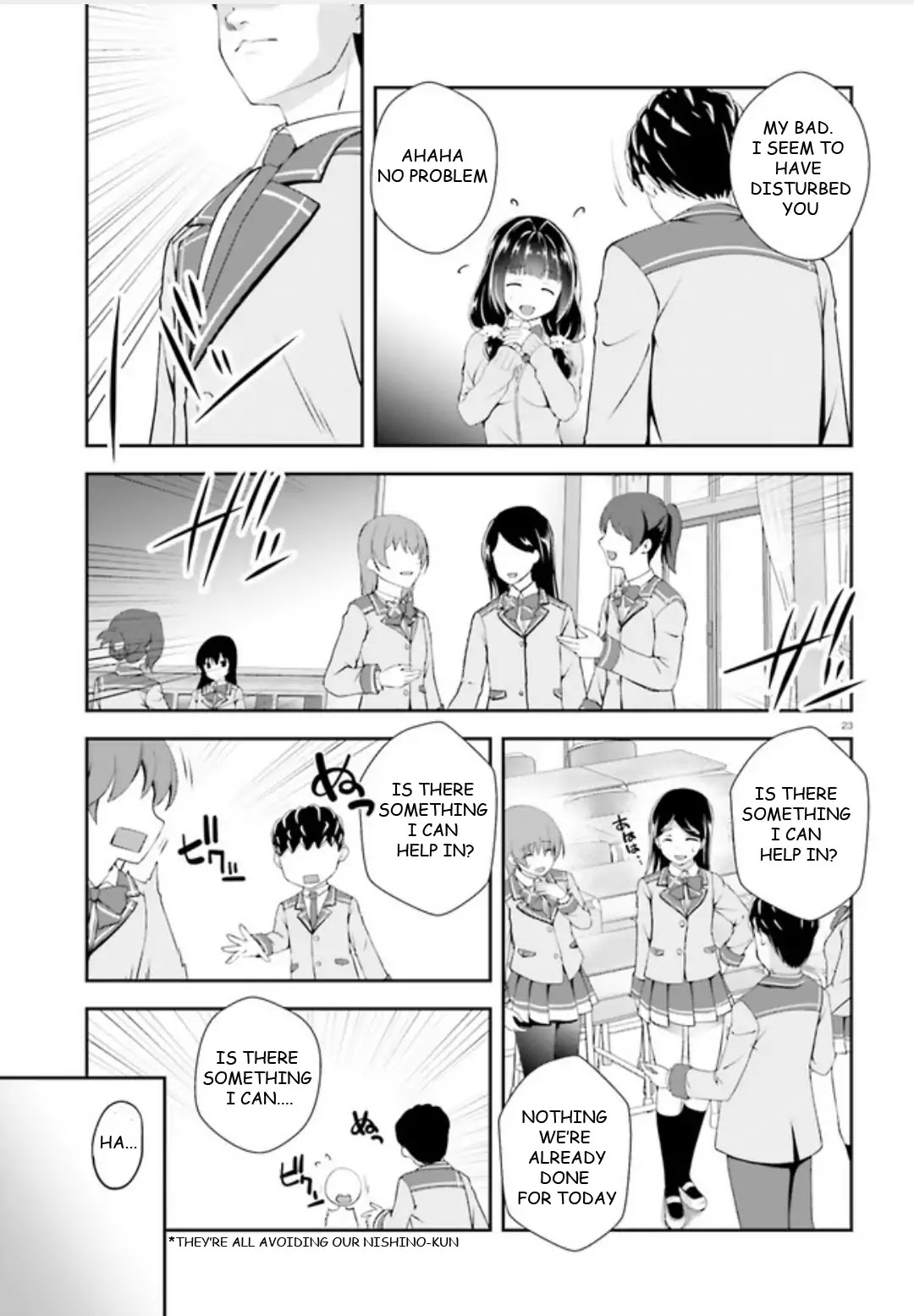 Nishino – The Boy At The Bottom Of The School Caste And Also At The Top Of The Underground Chapter 3 page 23 - Chapter 3: File.003 The Normal and The Handsome