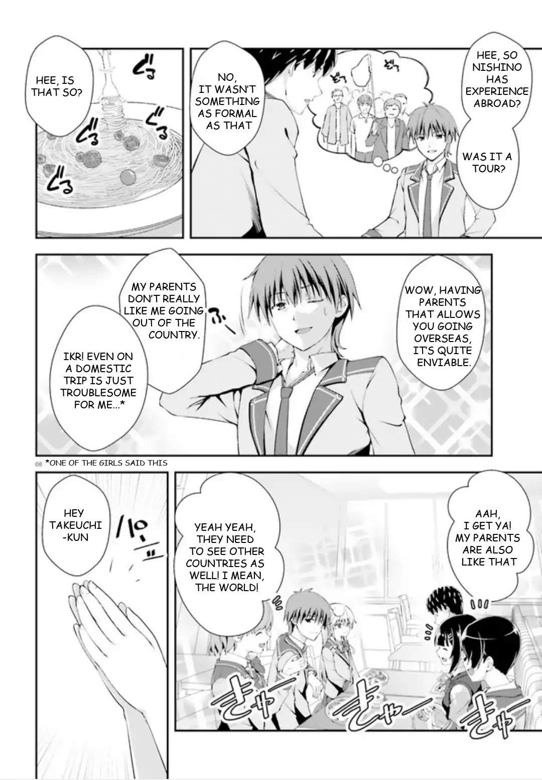 Nishino – The Boy At The Bottom Of The School Caste And Also At The Top Of The Underground Chapter 3 page 8 - Chapter 3: File.003 The Normal and The Handsome