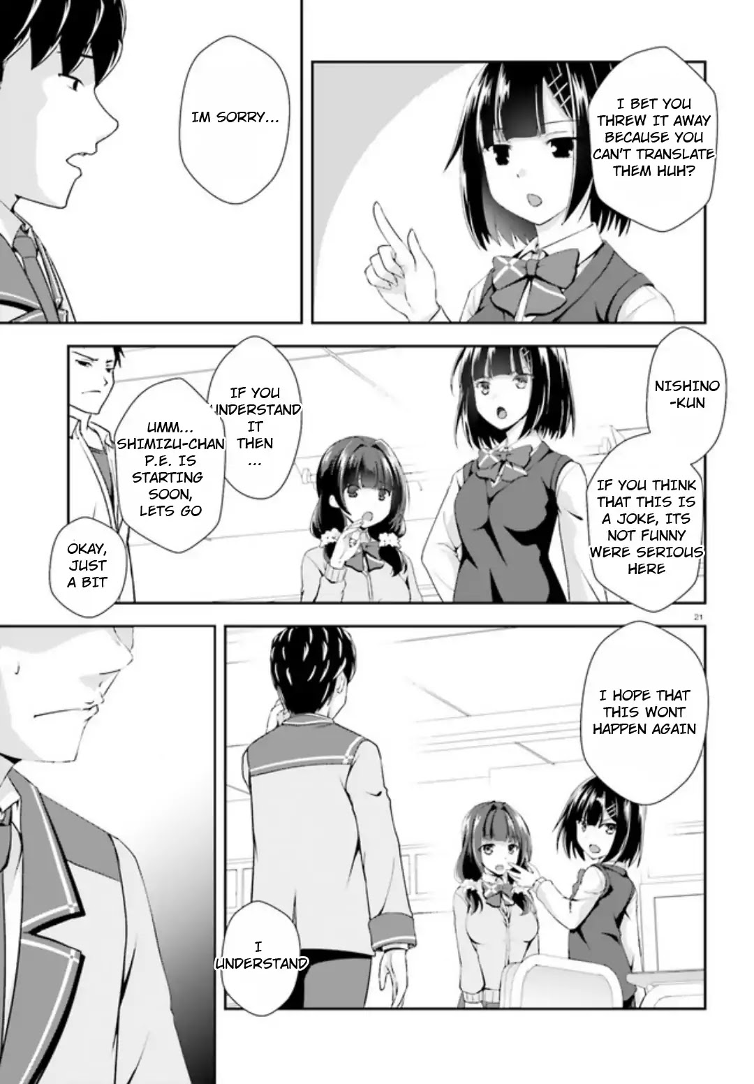 Nishino – The Boy At The Bottom Of The School Caste And Also At The Top Of The Underground Chapter 4 page 22 - Chapter 4: File.004 Princess