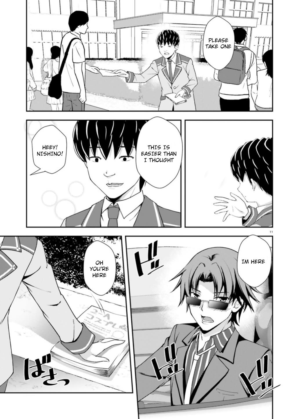 Nishino – The Boy At The Bottom Of The School Caste And Also At The Top Of The Underground Chapter 7 page 11 - Chapter 7: File.007 Star Again