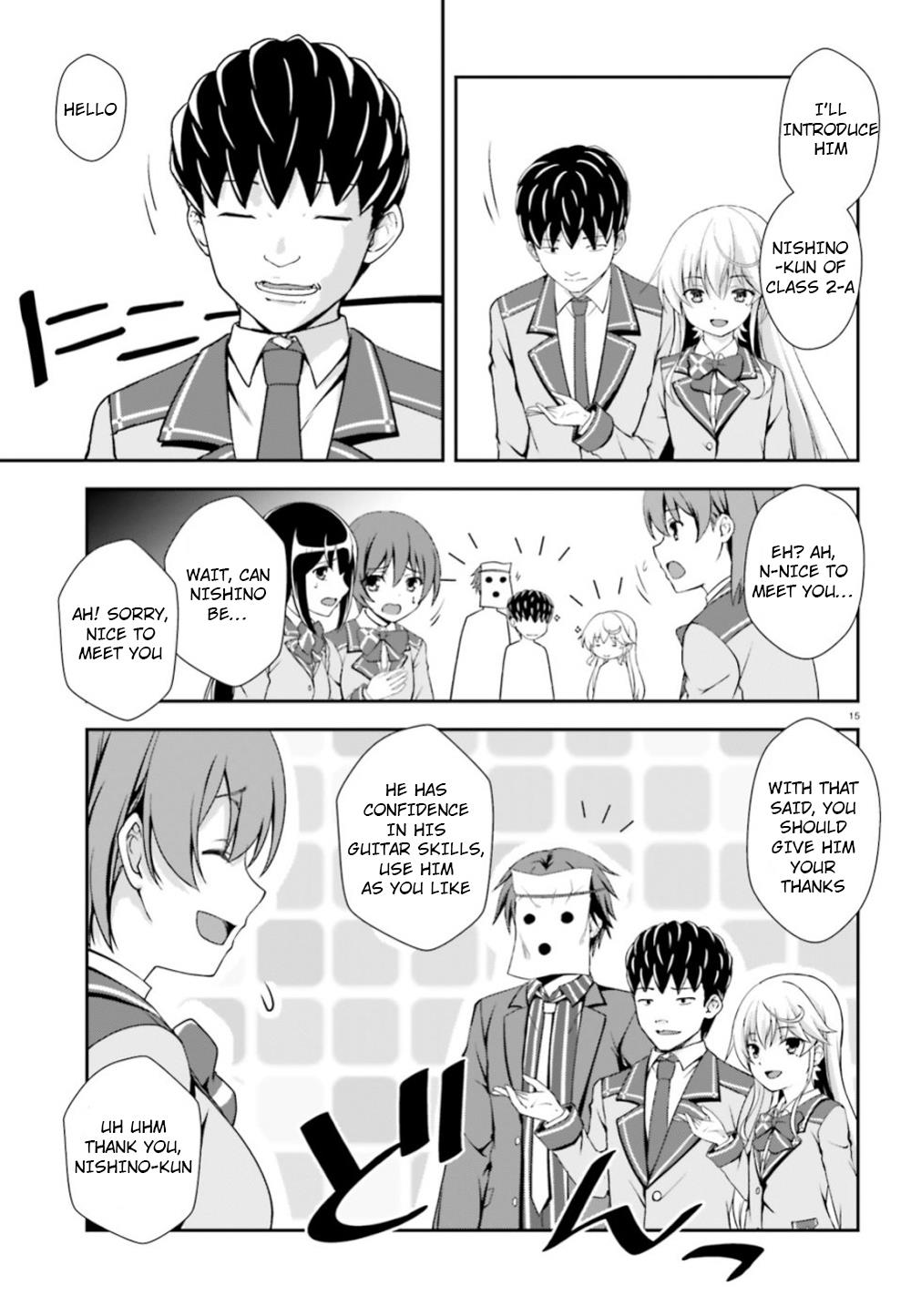 Nishino – The Boy At The Bottom Of The School Caste And Also At The Top Of The Underground Chapter 7 page 15 - Chapter 7: File.007 Star Again