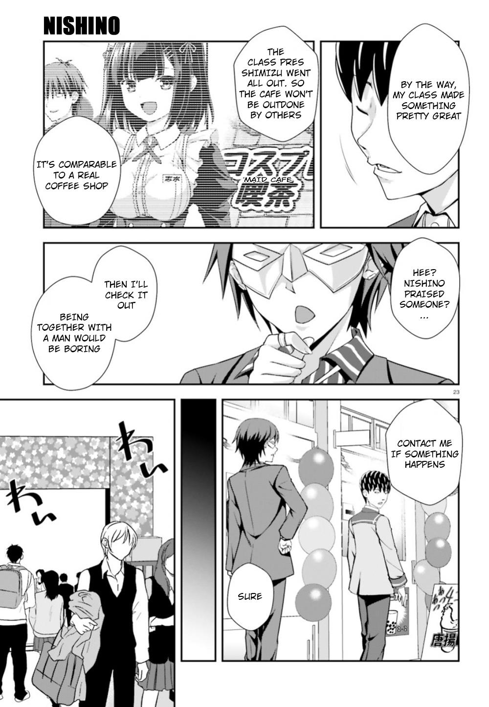 Nishino – The Boy At The Bottom Of The School Caste And Also At The Top Of The Underground Chapter 7 page 23 - Chapter 7: File.007 Star Again