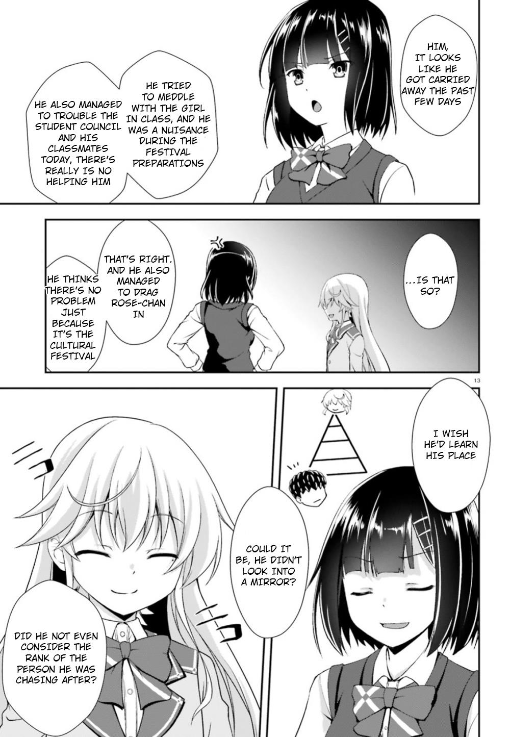 Nishino – The Boy At The Bottom Of The School Caste And Also At The Top Of The Underground Chapter 8 page 13 - Chapter 8: File.008 Rock's Lifestyle