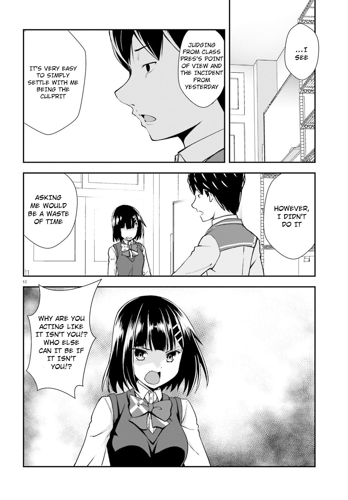 Nishino – The Boy At The Bottom Of The School Caste And Also At The Top Of The Underground Chapter 9 page 12 - Chapter 9: File.009 Class President