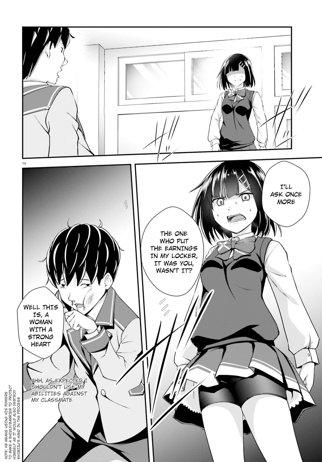 Nishino – The Boy At The Bottom Of The School Caste And Also At The Top Of The Underground Chapter 9 page 15 - Chapter 9: File.009 Class President