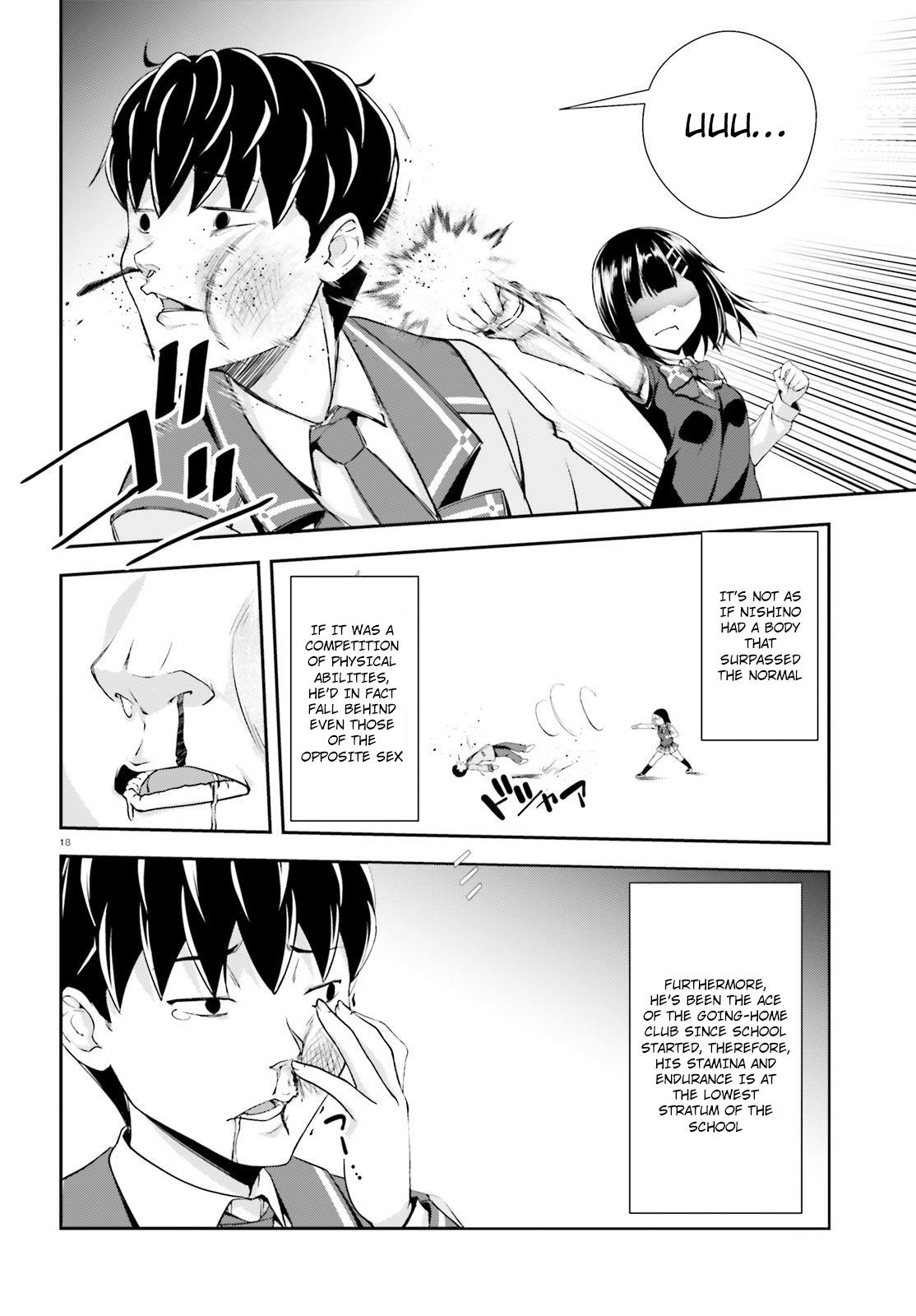 Nishino – The Boy At The Bottom Of The School Caste And Also At The Top Of The Underground Chapter 9 page 17 - Chapter 9: File.009 Class President