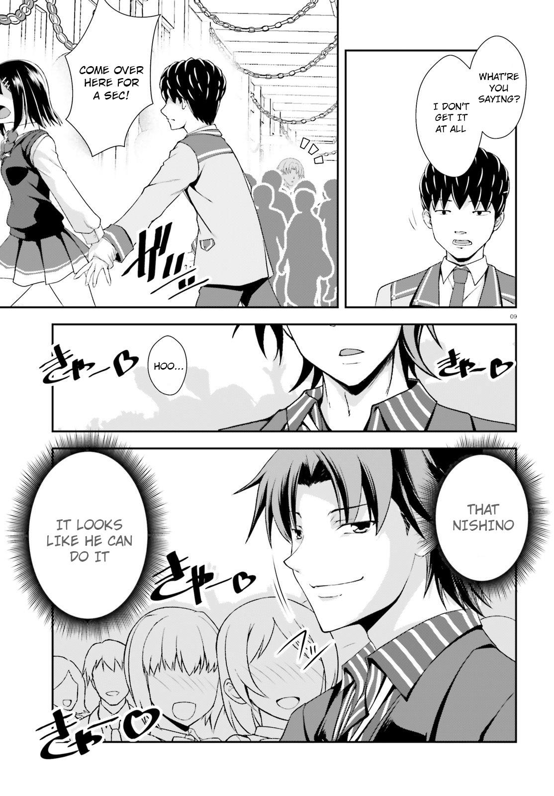 Nishino – The Boy At The Bottom Of The School Caste And Also At The Top Of The Underground Chapter 9 page 9 - Chapter 9: File.009 Class President