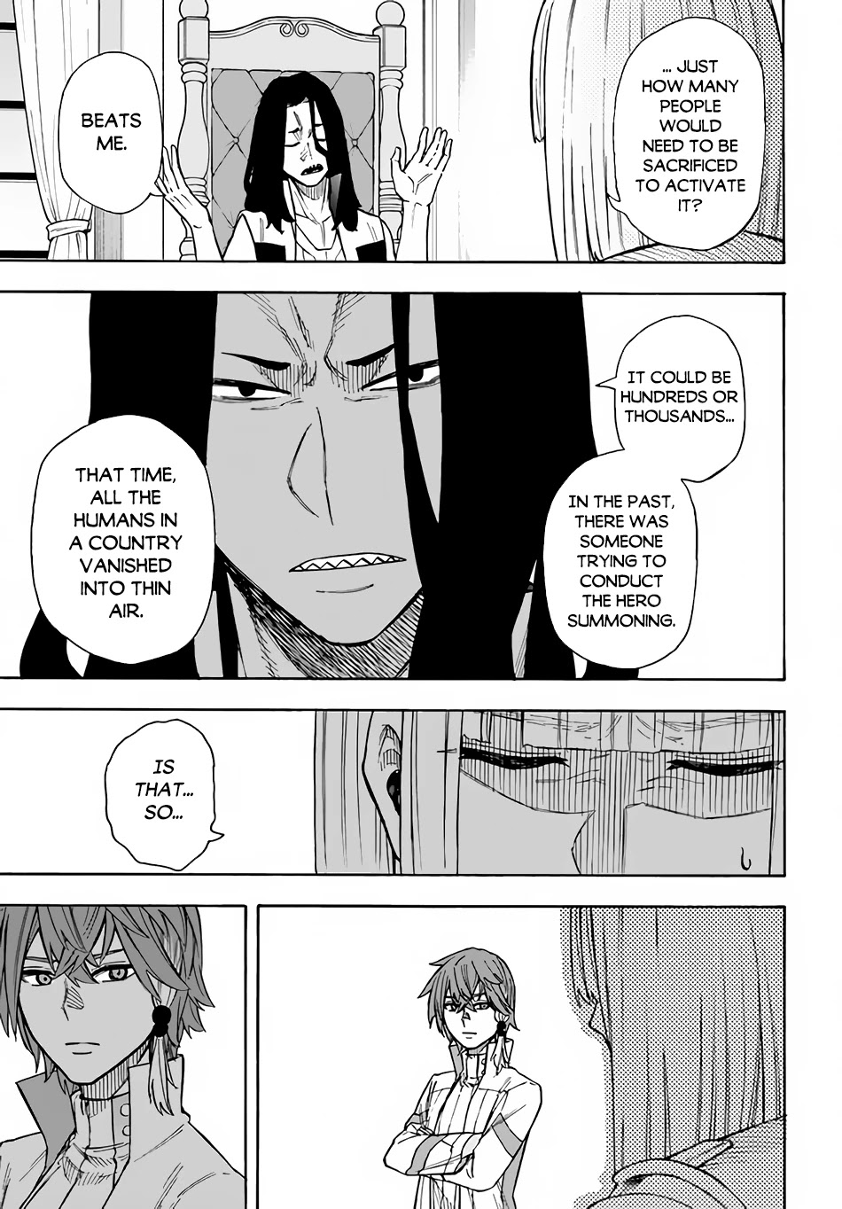 Nito's Lazy Foreign World Syndrome Chapter 23 page 12 - Chapter 23: The Truth About the Hero Summoning