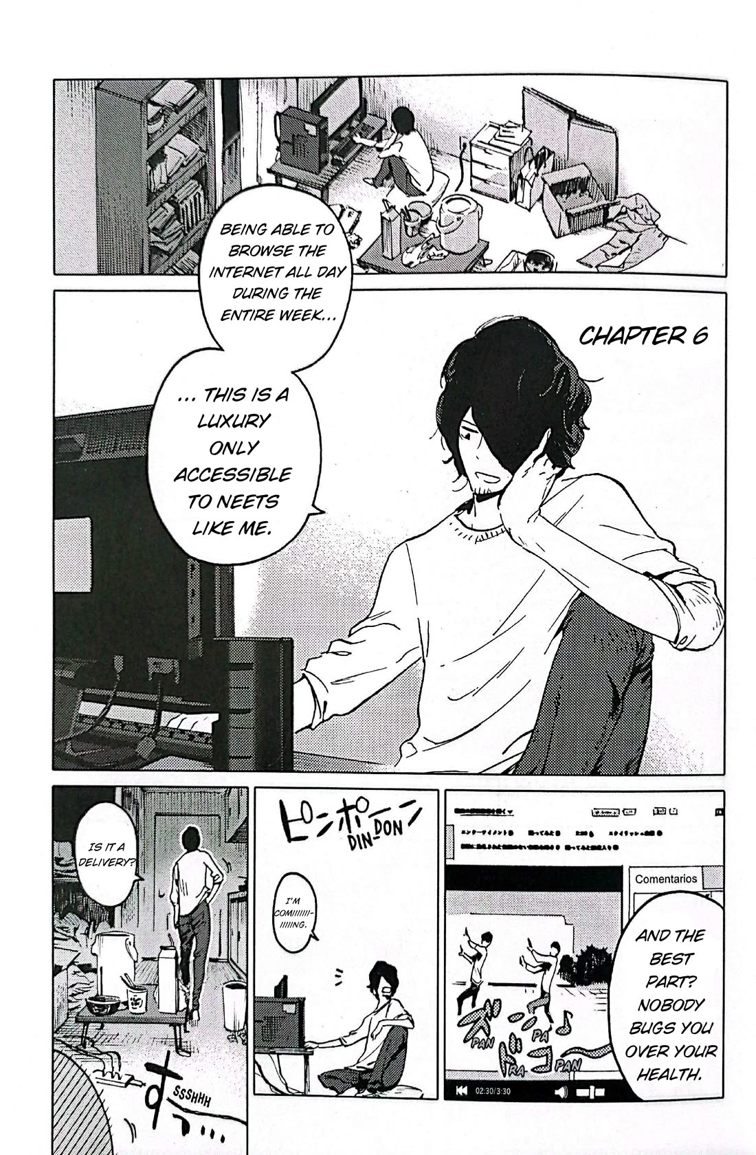 Nivawa to Saitou Chapter 6 page 1 - Chapter 6