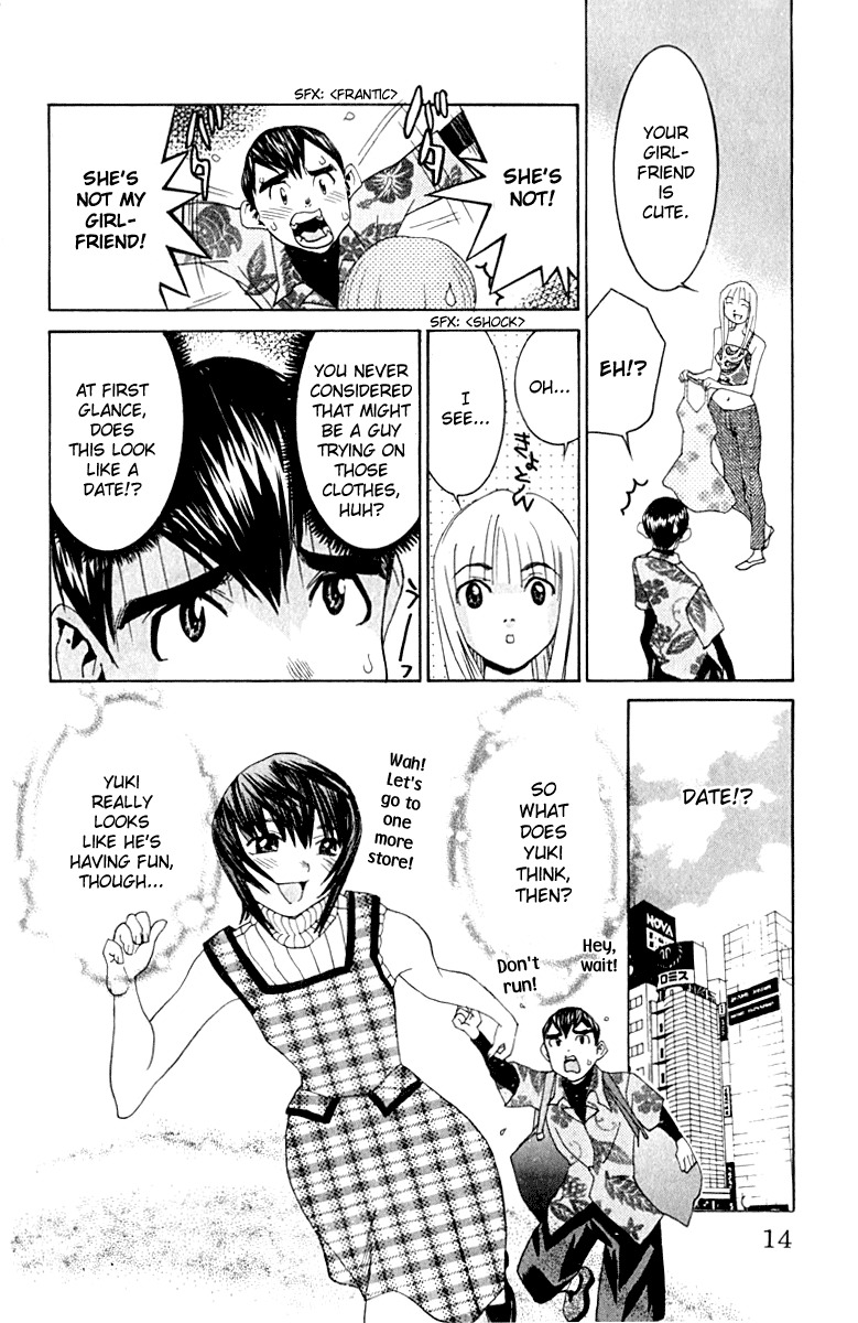 No Bra Chapter 8 page 14 - Chapter 8: A Date with Yuki!?