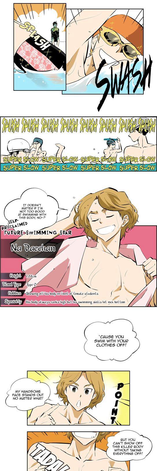 No Breathing Chapter 1 page 5 - Chapter 1 : Flower Boy Swimming Club
