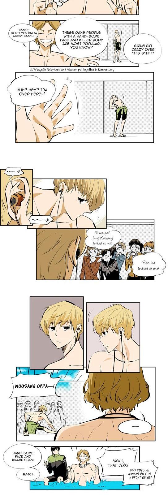 No Breathing Chapter 1 page 6 - Chapter 1 : Flower Boy Swimming Club