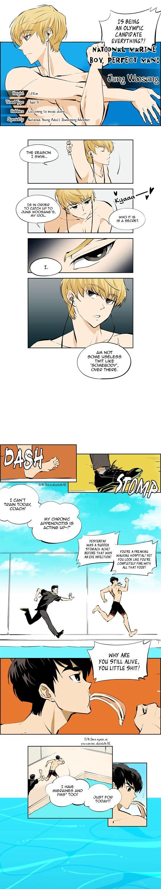 No Breathing Chapter 1 page 7 - Chapter 1 : Flower Boy Swimming Club