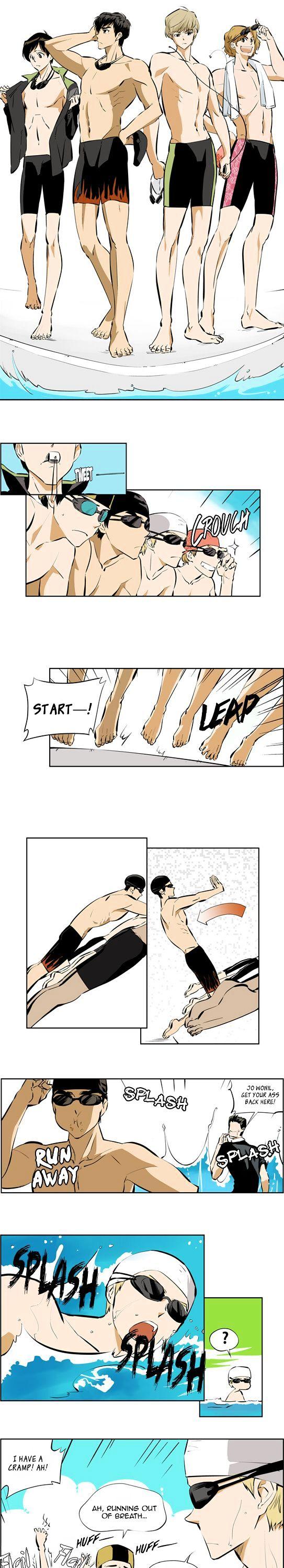 No Breathing Chapter 1 page 9 - Chapter 1 : Flower Boy Swimming Club