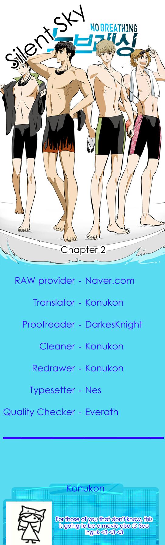 No Breathing Chapter 2.2 page 1 - Chapter 2 v2 : Fated Rival