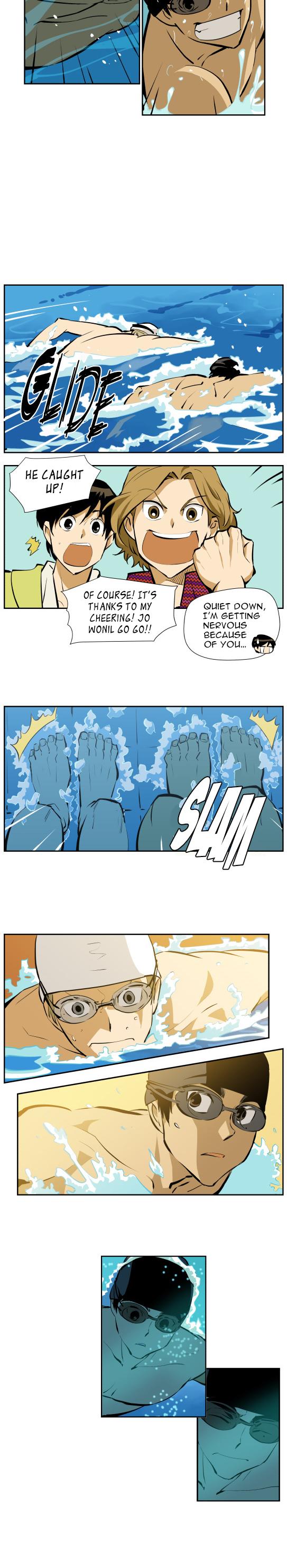 No Breathing Chapter 3.2 page 5 - Chapter 3 v2 : Stop Breathing and Glide Through the Water!