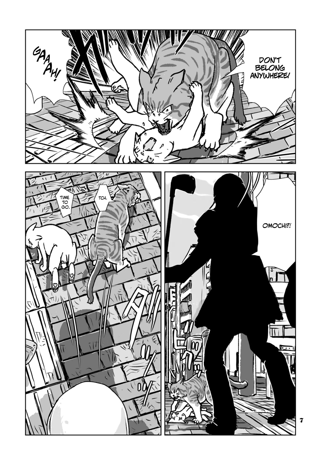 No cats were harmed in this comic. Chapter 1 page 10 - Chapter 1: Departure