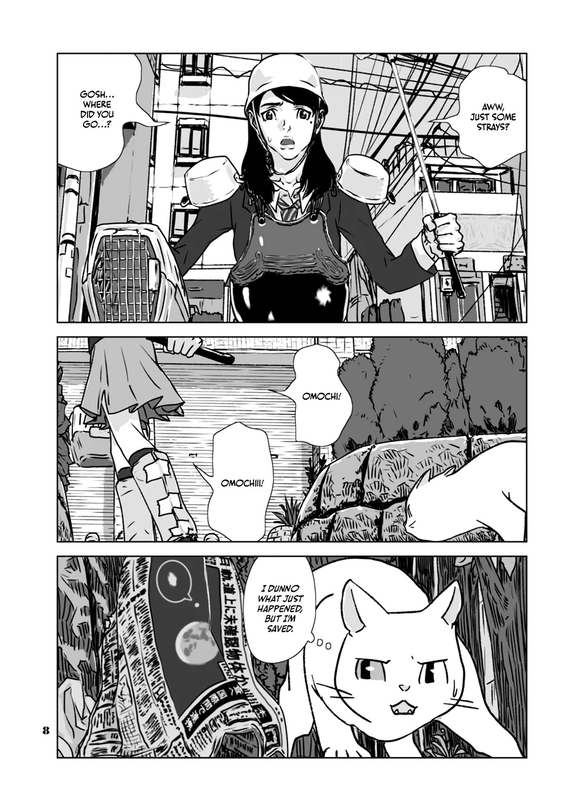 No cats were harmed in this comic. Chapter 1 page 11 - Chapter 1: Departure