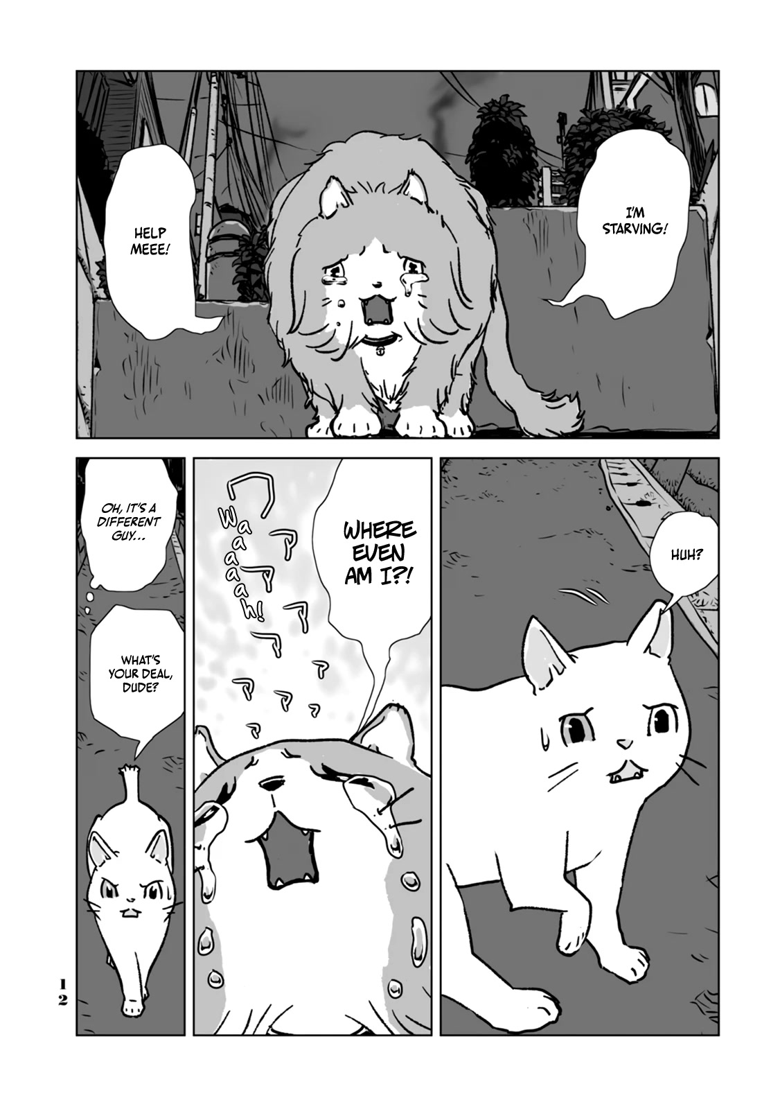 No cats were harmed in this comic. Chapter 1 page 15 - Chapter 1: Departure