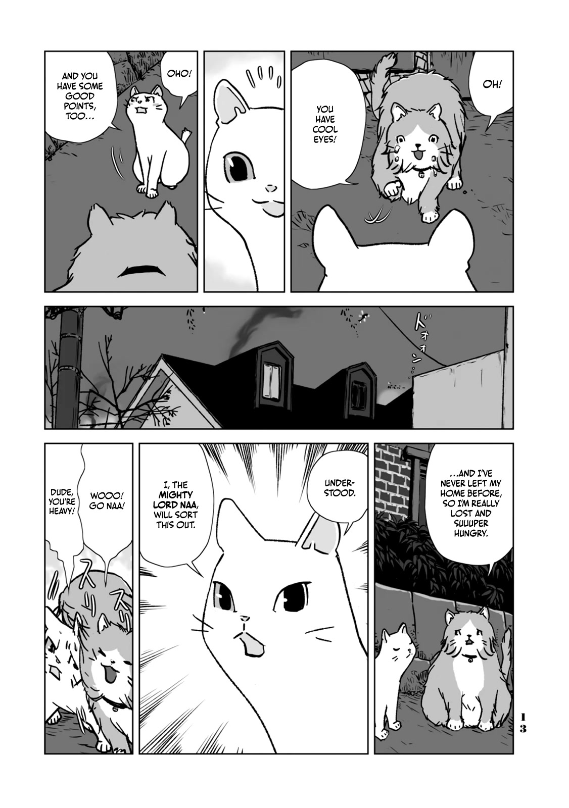 No cats were harmed in this comic. Chapter 1 page 16 - Chapter 1: Departure