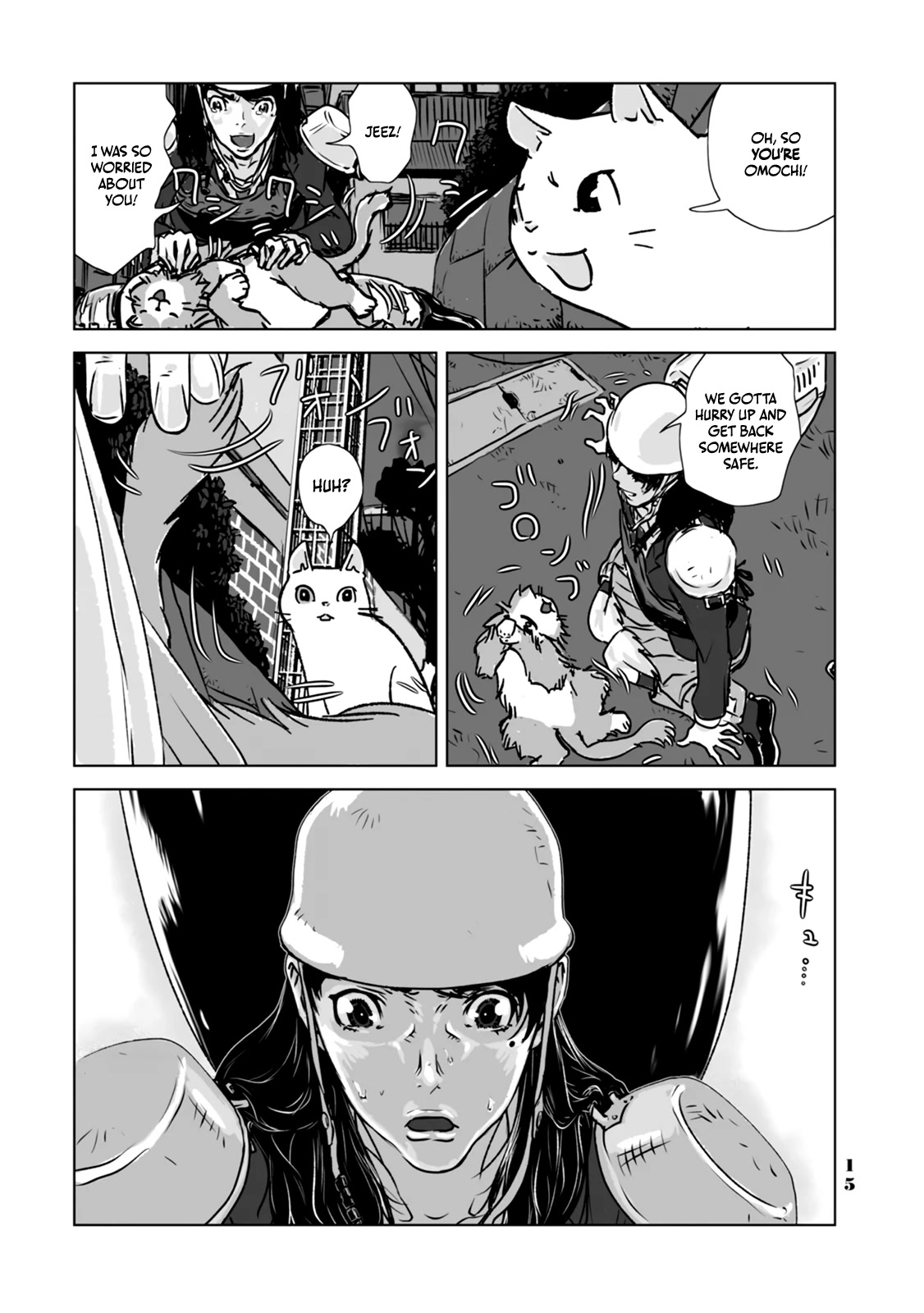 No cats were harmed in this comic. Chapter 1 page 18 - Chapter 1: Departure