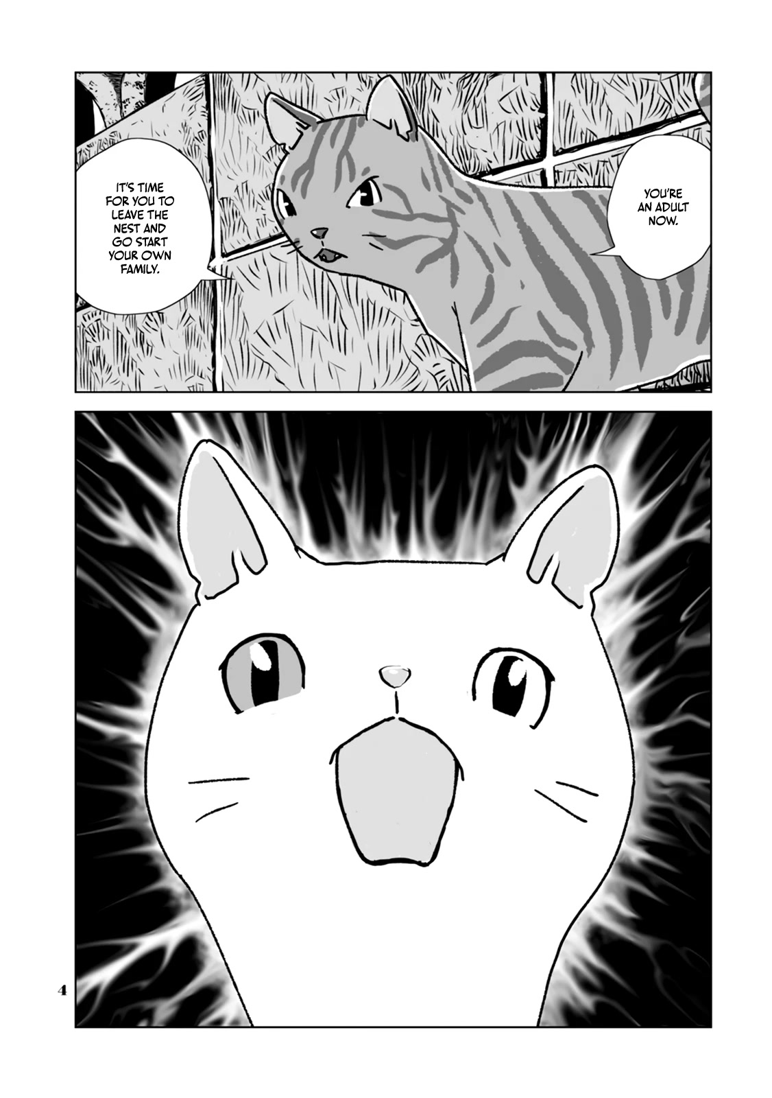 No cats were harmed in this comic. Chapter 1 page 7 - Chapter 1: Departure