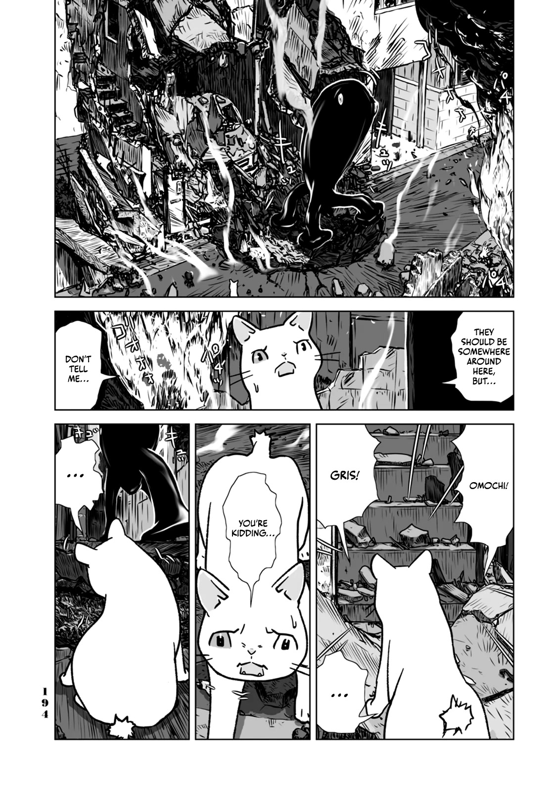 No cats were harmed in this comic. Chapter 10 page 4 - Chapter 10: Where are you?