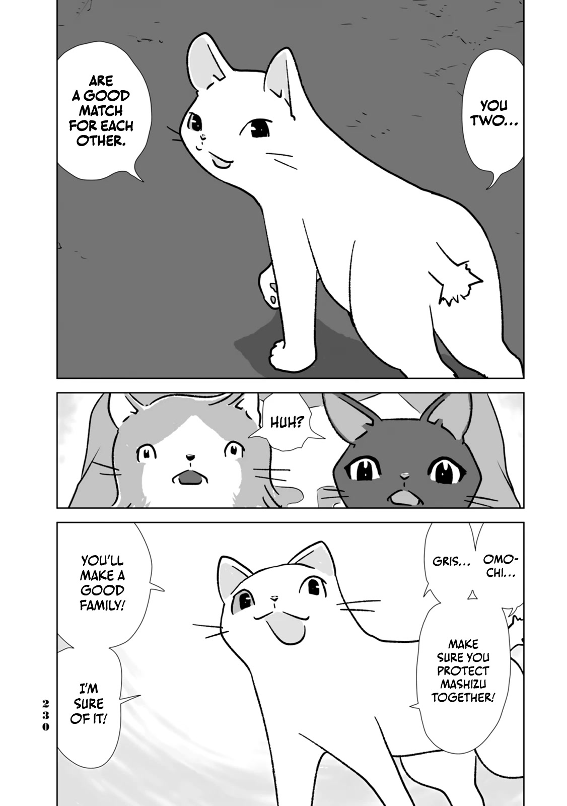 No cats were harmed in this comic. Chapter 11 page 20 - Chapter 11: We're friends! [END]