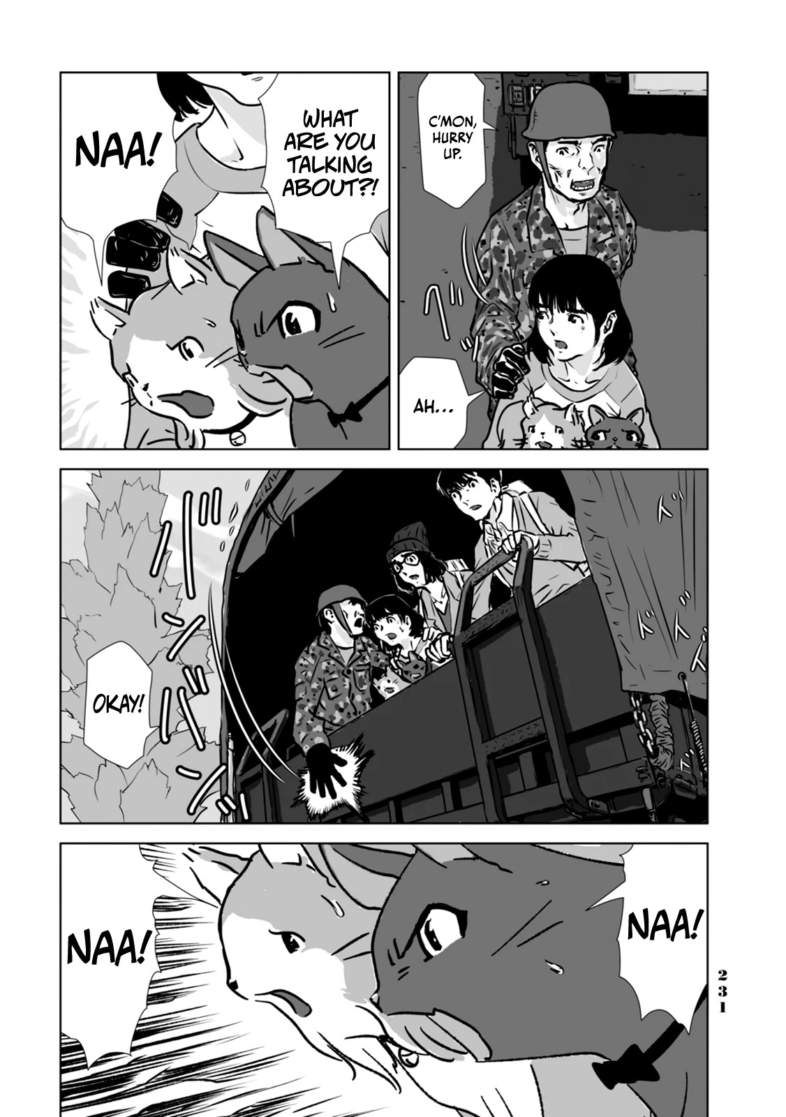 No cats were harmed in this comic. Chapter 11 page 21 - Chapter 11: We're friends! [END]
