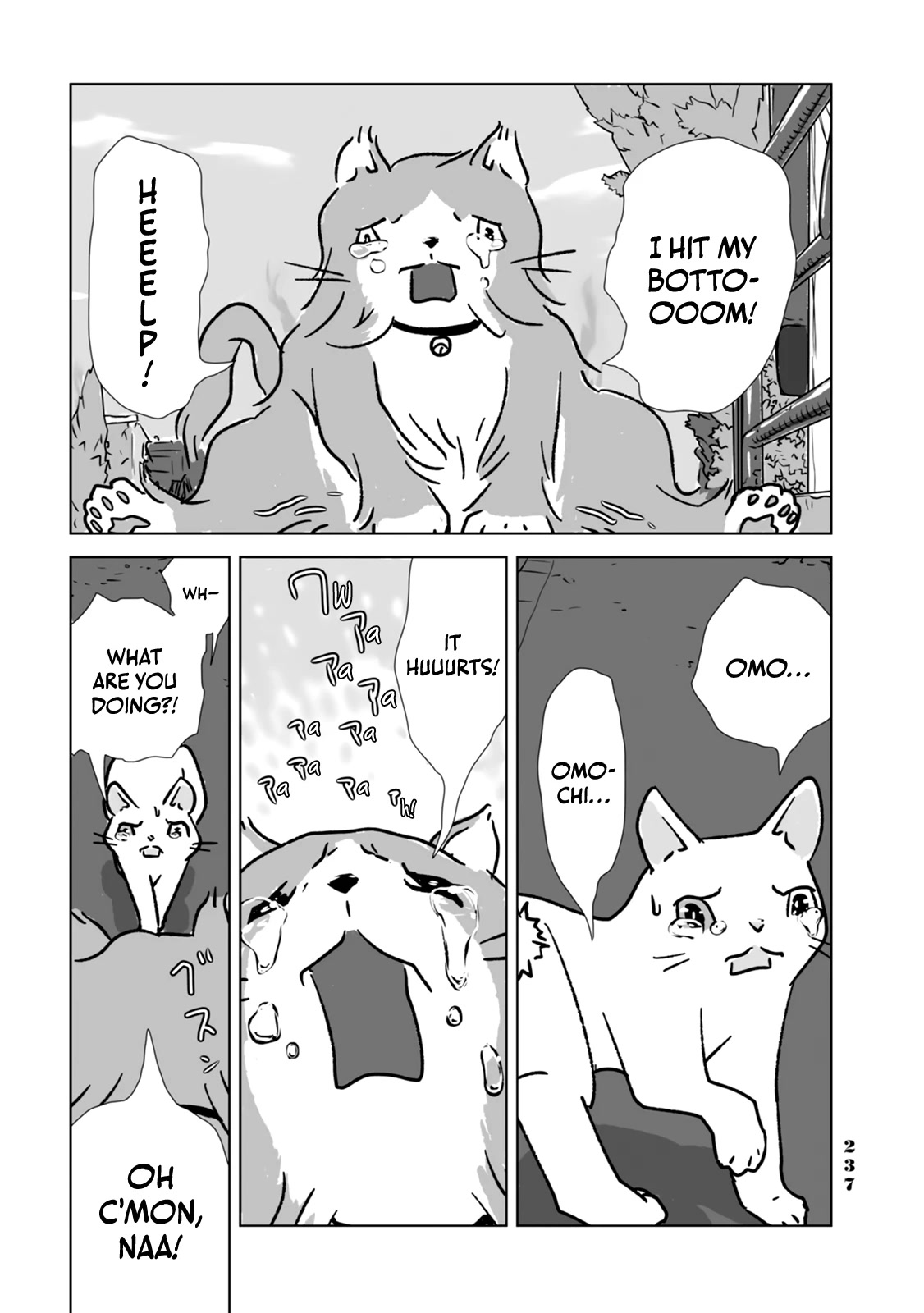 No cats were harmed in this comic. Chapter 11 page 27 - Chapter 11: We're friends! [END]