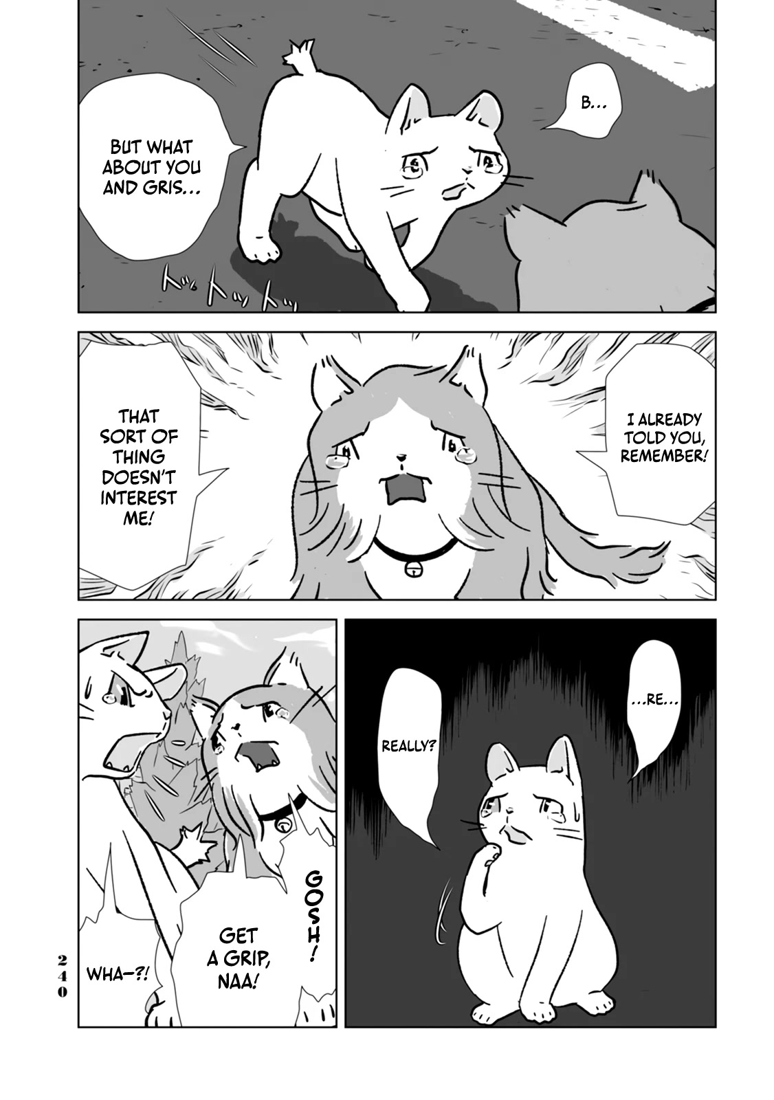 No cats were harmed in this comic. Chapter 11 page 30 - Chapter 11: We're friends! [END]