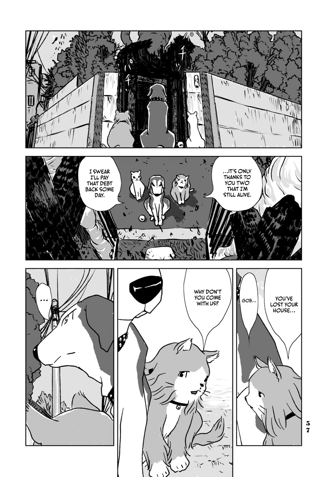 No cats were harmed in this comic. Chapter 3 page 19 - Chapter 3: I made a promise