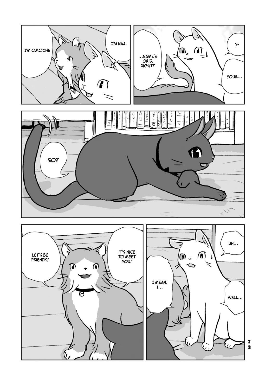 No cats were harmed in this comic. Chapter 4 page 15 - Chapter 4: That girl