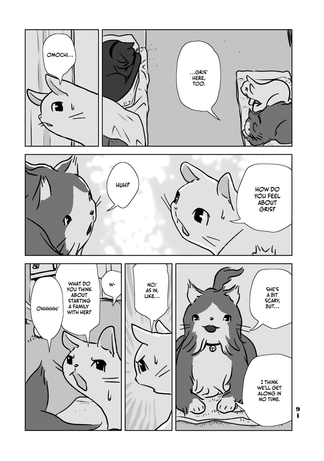 No cats were harmed in this comic. Chapter 5 page 15 - Chapter 5: Let's stay here