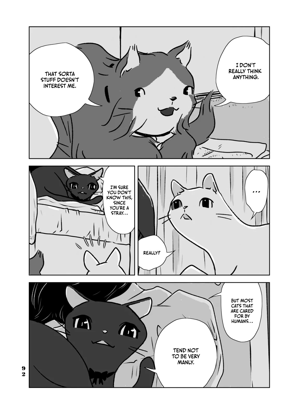 No cats were harmed in this comic. Chapter 5 page 16 - Chapter 5: Let's stay here