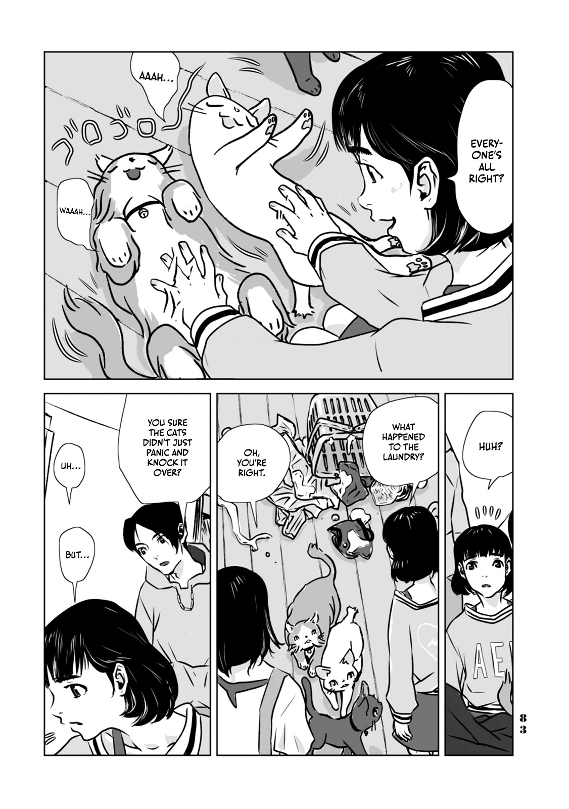 No cats were harmed in this comic. Chapter 5 page 7 - Chapter 5: Let's stay here