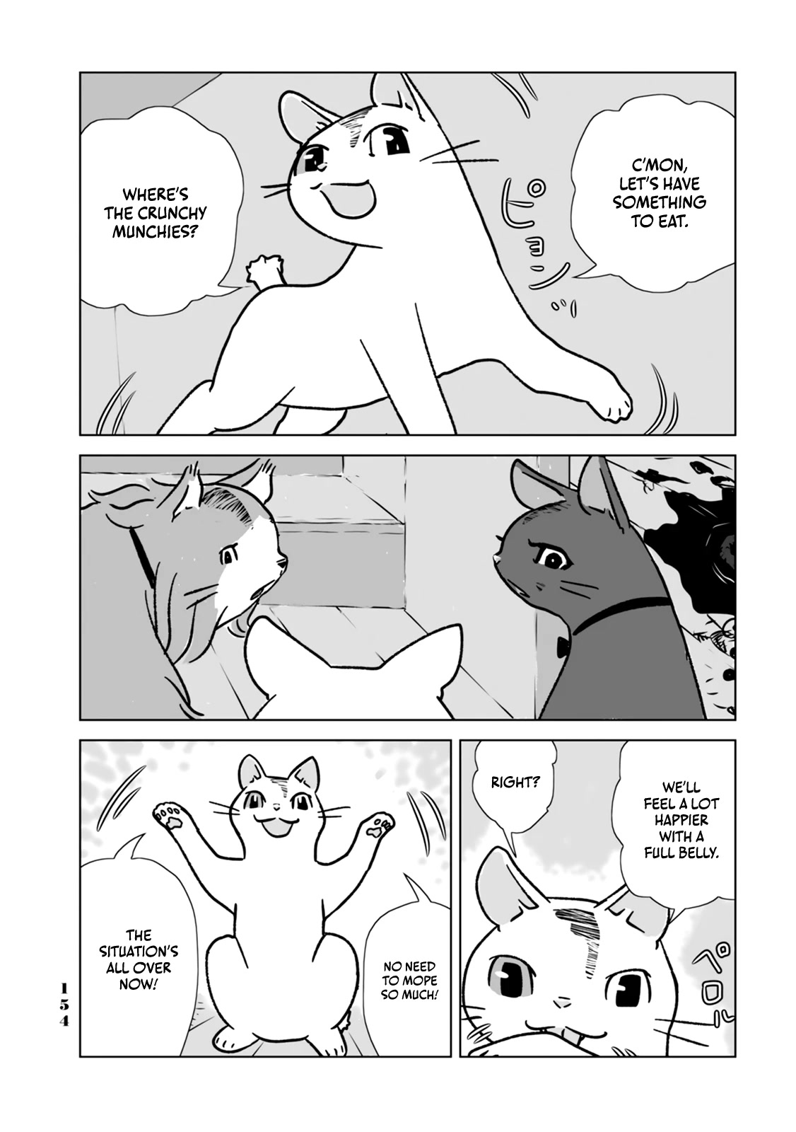 No cats were harmed in this comic. Chapter 8 page 12 - Chapter 8: Feelings are hard