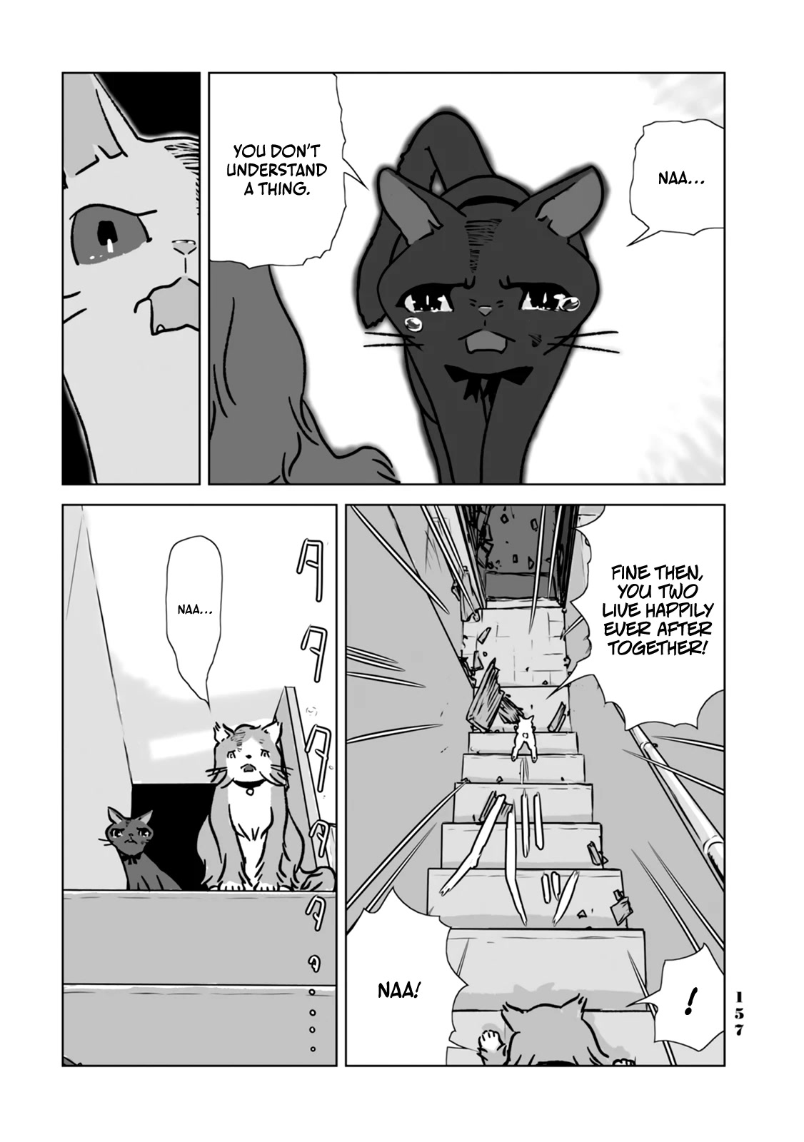 No cats were harmed in this comic. Chapter 8 page 15 - Chapter 8: Feelings are hard