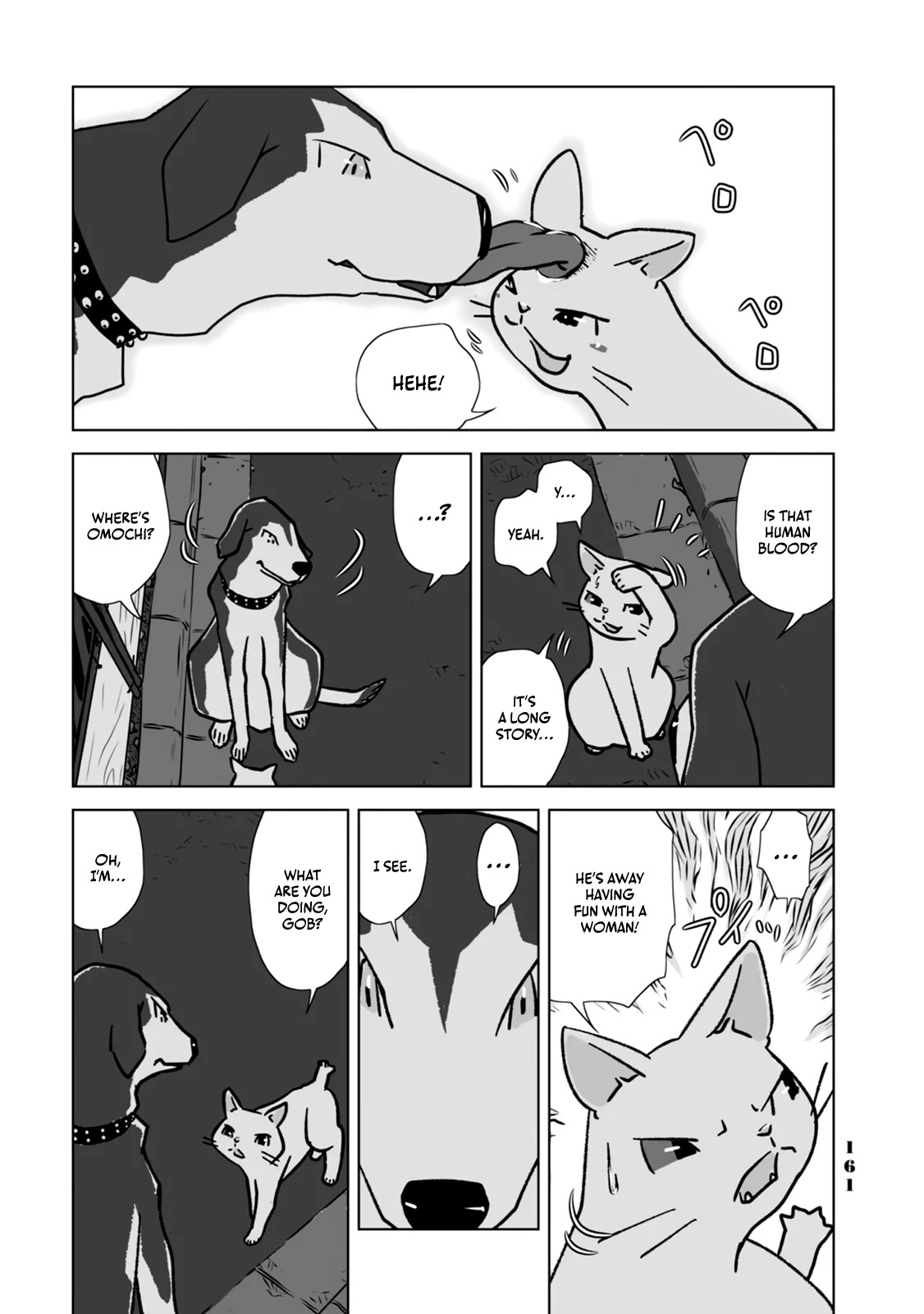 No cats were harmed in this comic. Chapter 8 page 19 - Chapter 8: Feelings are hard