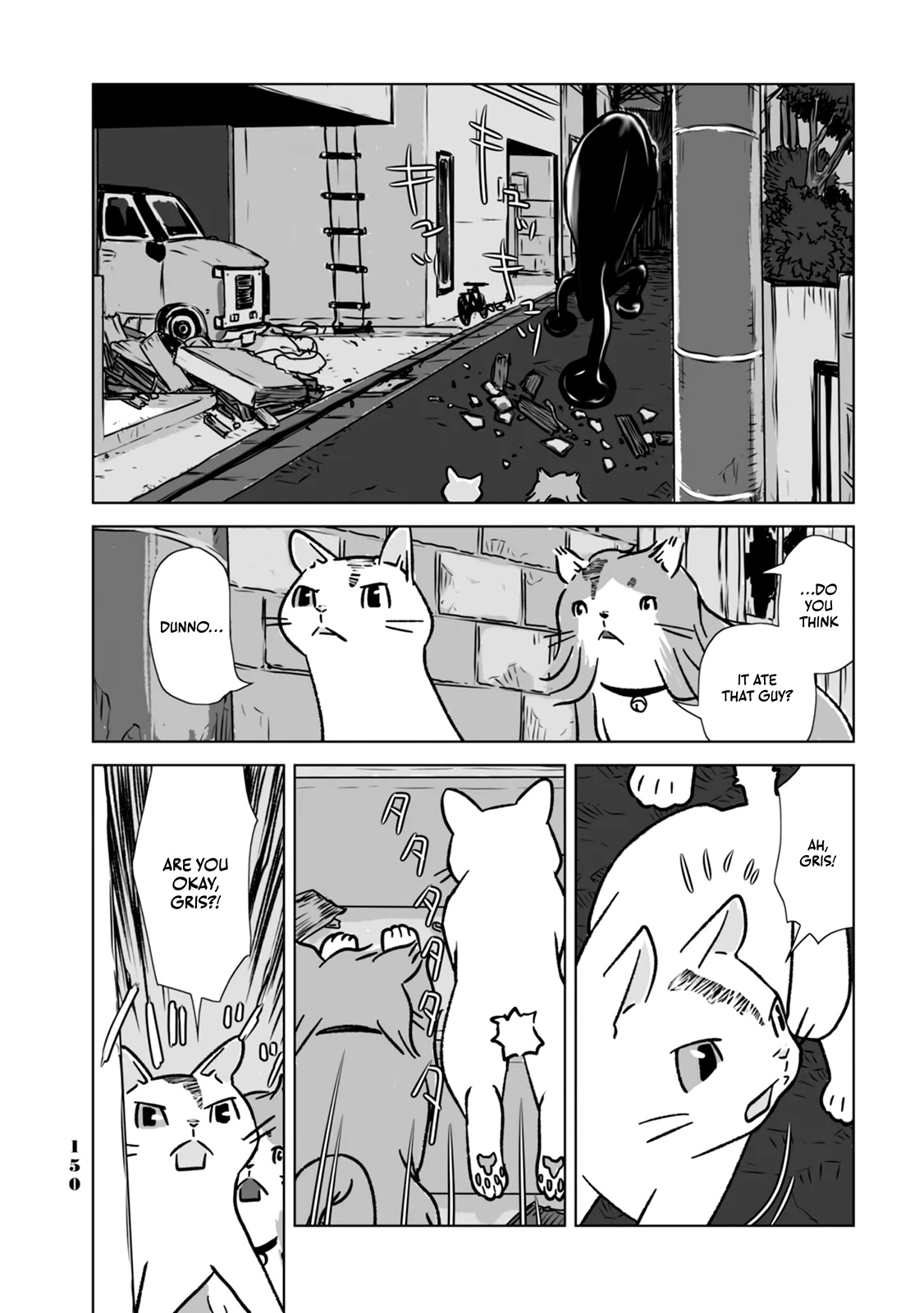 No cats were harmed in this comic. Chapter 8 page 8 - Chapter 8: Feelings are hard