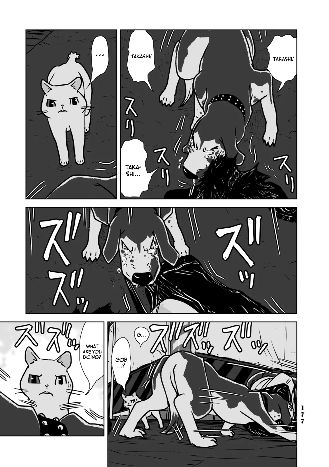 No cats were harmed in this comic. Chapter 9 page 11 - Chapter 9: Thank you